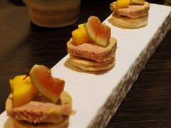 酥皮鹅肝配鲜无花果酱-庐灶江南·江南菜·四合院Bistro(东直门雍和宫·原华侨宾馆店)