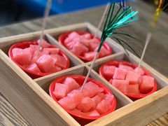 开餐水果-潮庭·大连海鲜·炭火烧烤·扇贝王(大连店)