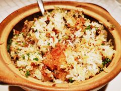 香菇煲仔锅巴饭-马仕玖煲·融合菜·酥不腻烤鸭(人大店)