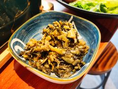 雪菜肉丝-老上海·金牌黄鱼馄饨面(田子坊店)