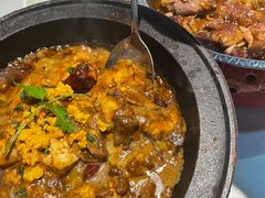 海胆石锅豆腐-小城外婆肴私房菜.家宴聚集点(圆明园颐和园·清河上地店)