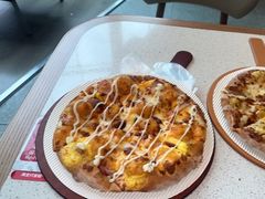 鎏金咸蛋黄嫩鸡披萨-必胜客(联投东方店)