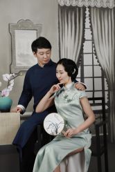 -时光纪亲子全家福照相馆(静安店母女写真父母纪念照)
