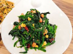 果仁菠菜-合合春饼·酱骨·东北菜(潘家园店)