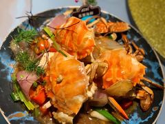 姜葱炒蟹-喜碧海鲜(上排店)
