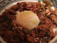 温泉蛋烧汁肥牛饭-玉川屋·深夜食堂居酒屋(柳巷店)