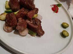 青柠海盐煎和牛粒-广州富力丽思卡尔顿酒店·丽轩·粤菜
