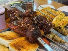 雀味大油边～～-亿牌牌东北烧烤(怀特店)