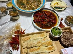 虾酱卷子-渔民船说·北塘海鲜·天津菜·海肠捞饭(北塘古镇店)