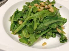 松子炒山苏叶-若蘭慈·无国界素食料理(欢乐海岸店)