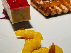 鴨肝凍/紫甘藍薄紗/蘇岱溫伯醬/發酵螺絲菜-Le Comptoir de Pierre Gagnaire