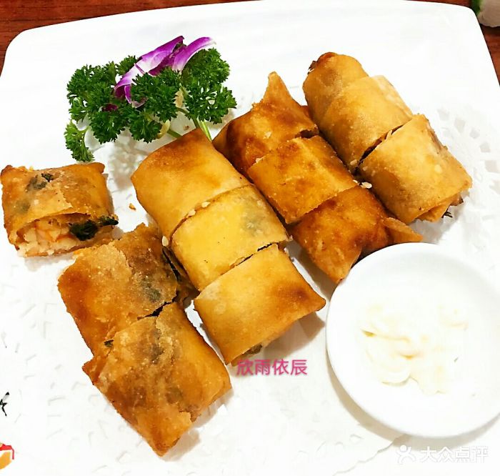 醉壹号姜母鸭煎蟹海鲜大排档(美食地标店)沙律海鲜卷图片 - 第441张