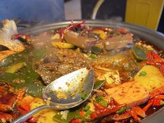 -探鱼·鲜青椒爽麻烤鱼(中天广场店)