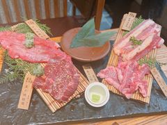 烤肉拼盘-黑牛の店·和牛烧肉(合生汇店)