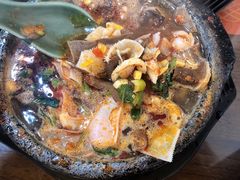 砂锅毛血旺-王明古法砂锅居(开化寺店)