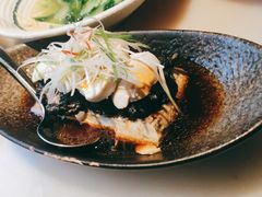 墨鱼汁肉饼蒸臭豆腐-枚青·临安酒肆(腾飞大厦店)