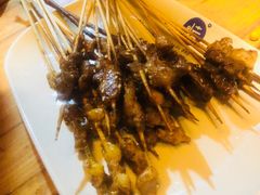 -路边摊小炉子烧烤