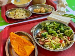 火腿鸡蛋鸡腿菇-北京大学-燕南食堂