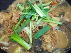 椰菜干炆鱼-邹记·美食(斗门店)
