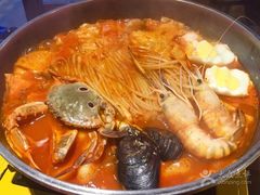 -辛明堂洞韩式芝士年糕火锅(万达店)