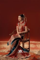 点击看大图 -艾拉·女王婚纱礼服馆
