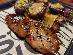 蜜汁鸡翅中-路边羊烧烤酒场(宝带路店)
