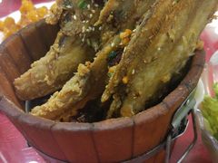竹筒鱼-大眼锅贴水饺(河东店)