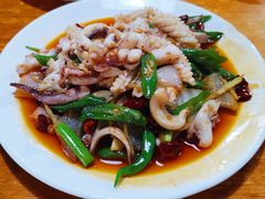 尖椒鱿鱼-温州一家人美食(西木头市店)