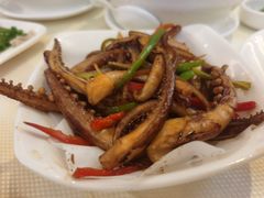 香煎鱿鱼须-万山楼海鲜酒家·二十三年老字号