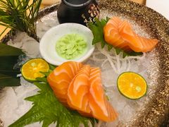 三文鱼刺身-山之川日料放题(通州店)