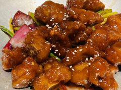 蒜香蜜汁排骨-绿茶餐厅(coco park 店)