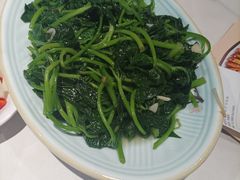 油渣炒菜心-秋色客家菜(南山店)