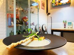 奶油蘑菇汤-吃饼人西餐(南开店)