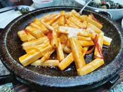 干锅茭白-走马楼饭庄(慈城古县城店)