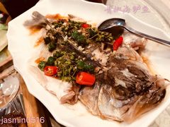青椒海鲈鱼-箪食巷私房菜馆·鲁菜(玉函路店)