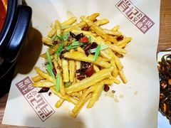 干煸藕丝-肖记公安牛肉鱼杂馆· 省级非物质文化遗产(仁和路店)