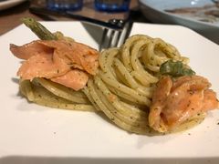 莳萝芦笋珍鲑意面-必胜客(花舞大唐博物馆店)