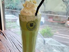 抹茶拿铁-旧雨咖啡·CoffeeFORU(黄村奥体店)