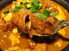 大肠牛腩筋烧豆腐-玫瑰厅上海菜(兴国路店)