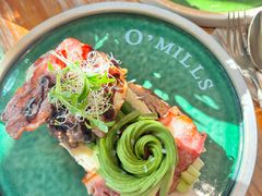 手工和牛肉饼芦笋吐司-O'mills Sourdough Bakery&Bistro(永嘉路店)