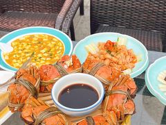 -七的湖·晚芳亭·阳澄湖农家菜·大闸蟹(莲花岛店)