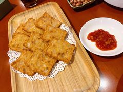 香炸潮州肉卷-金穗园·砂锅粥.醉鸡煲火锅(长寿路店)