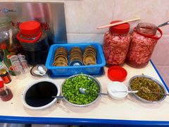 调料台-艾麻子奶汤面(文庙街店)