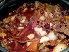 焖牛五花-猪啊牛呀羊啊铜盘烤肉(正大广场店)