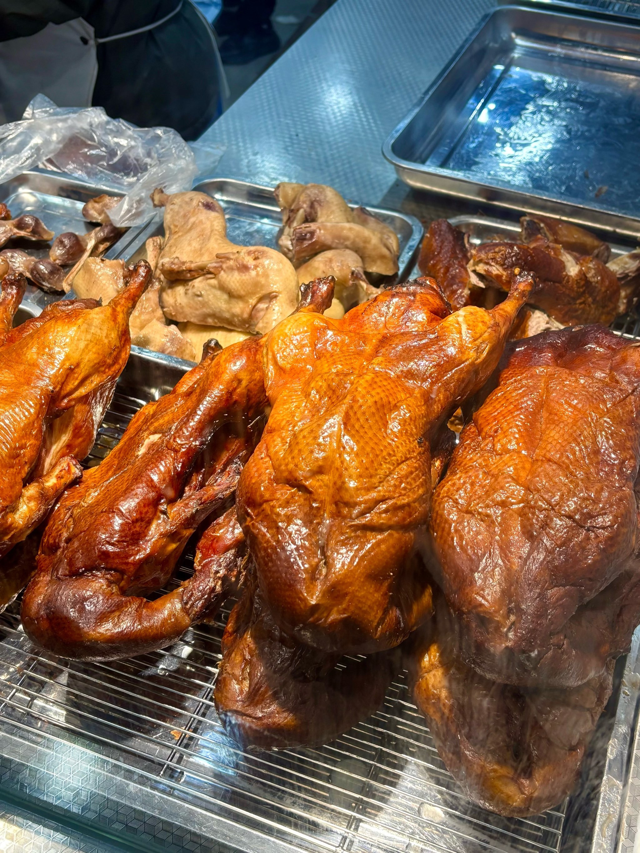 🍖明瓦廊烤鸭你是真有点东西👍皮脆肉肥太香了!