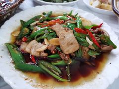 回锅肉-明升萝卜汤
