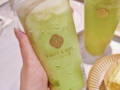 特浓抹茶乳酪冰-KNOTKNOT珞珞·日式甜品(K11店)