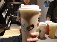 芋泥波波茶2.0-喜茶(上海兴业太古汇店)