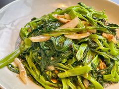 马拉盏炒通菜-大头虾越式风味餐厅(光明广场店)