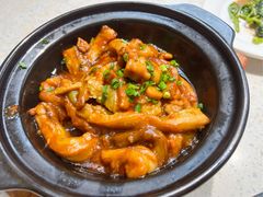 咸鱼鸡粒茄子煲-肥仔文澳门猪骨煲(南京西路店)